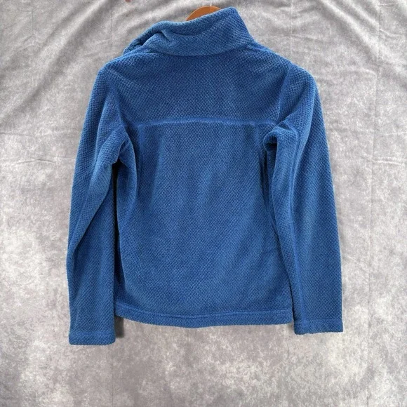 Patagonia Fleece Jacket Womens S Blue Full Zip Hiking Outdoors - Picture 4 of 4